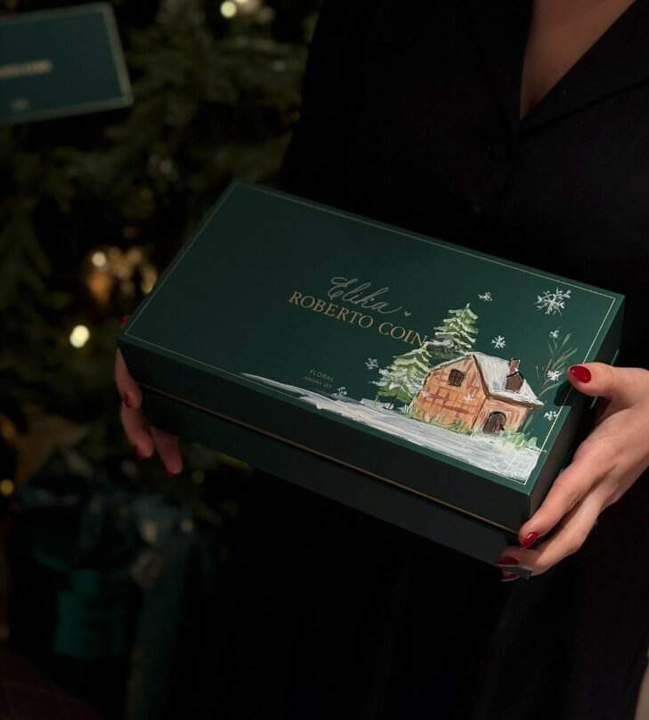 Roberto Coin illustrated gift box